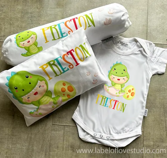 My Little Sunshine Gift Set - Romper   Bedding Set