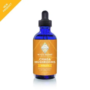 Myco - Blome Chaga Mushrooms | Liquid Triple Extract 125 ml