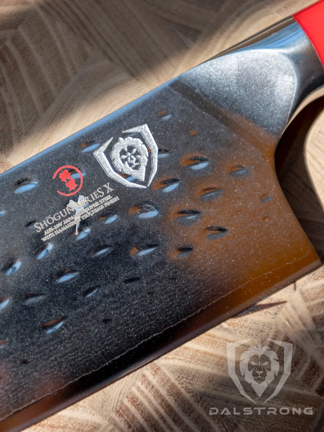 Nakiri Vegetable Knife 6" | Crimson Red ABS Handle | Shogun Series | X | Dalstrong ©