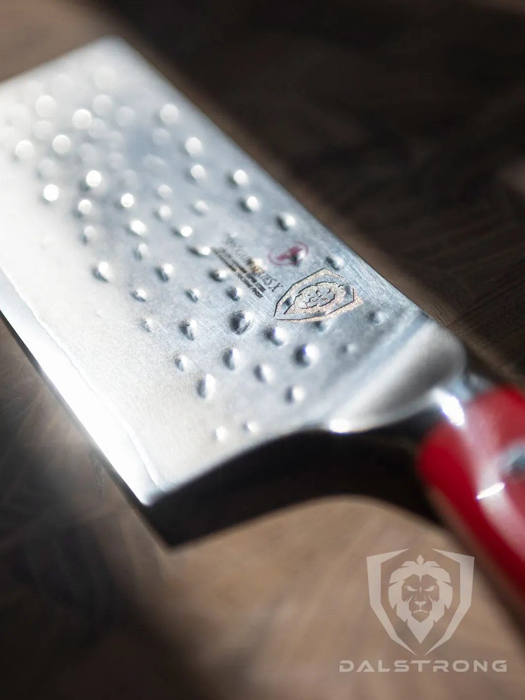 Nakiri Vegetable Knife 6" | Crimson Red ABS Handle | Shogun Series | X | Dalstrong ©