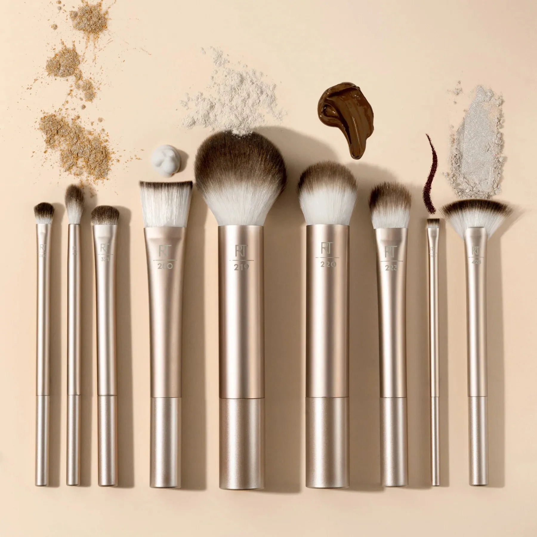 Natural Makeup Brush Kit