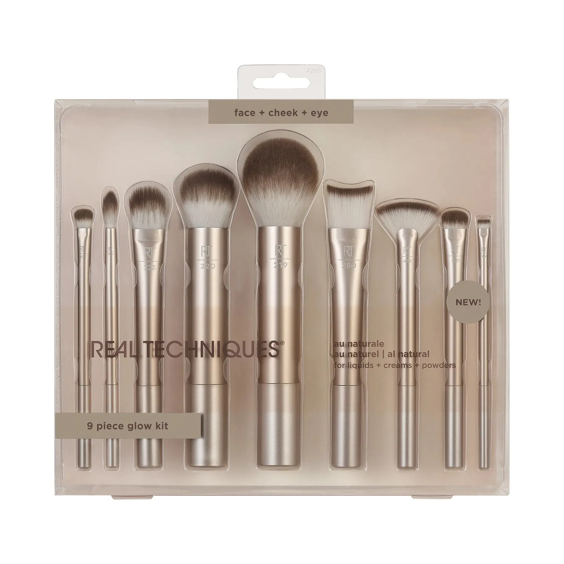 Natural Makeup Brush Kit