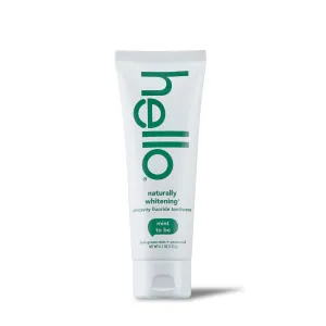 naturally whitening fluoride toothpaste