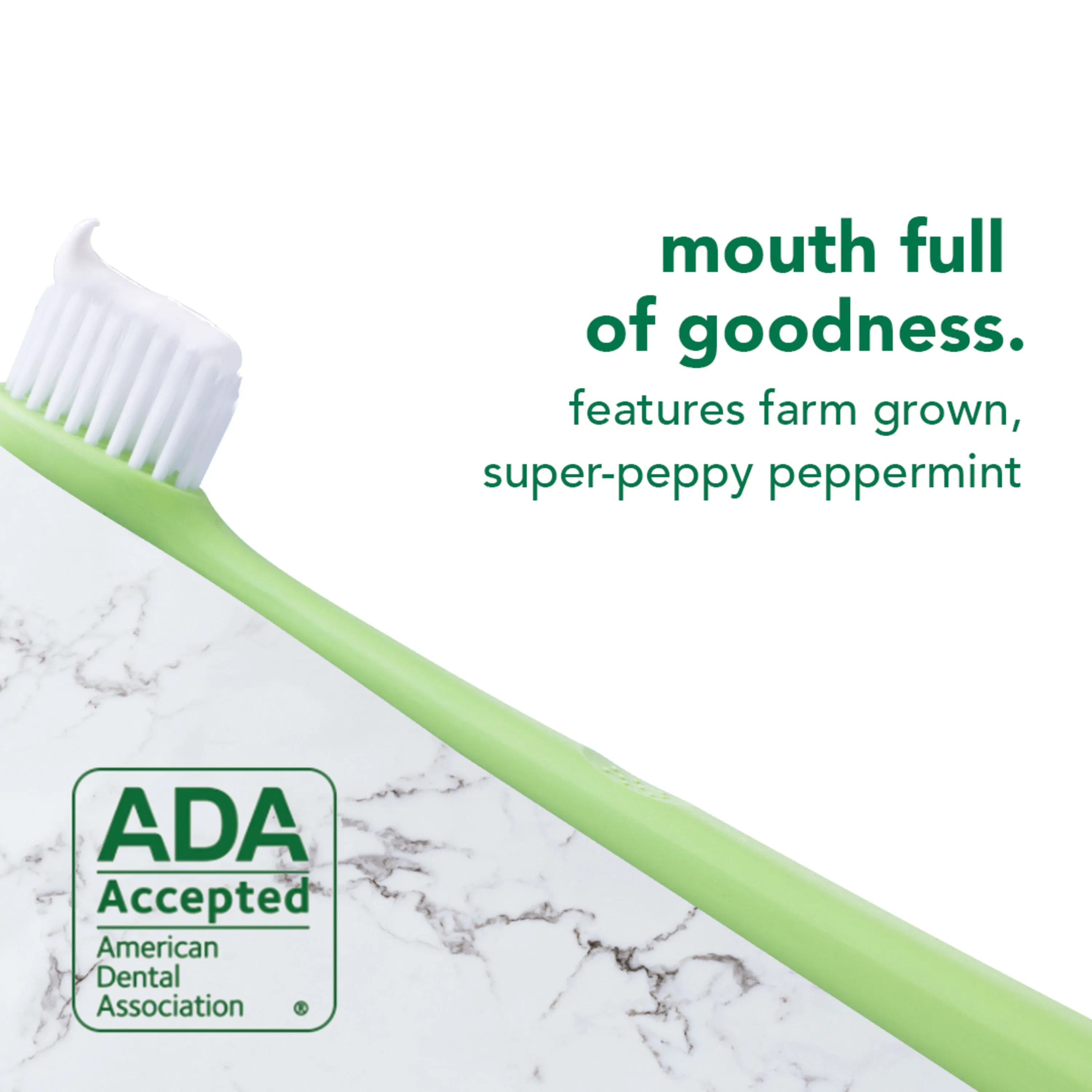 naturally whitening fluoride toothpaste