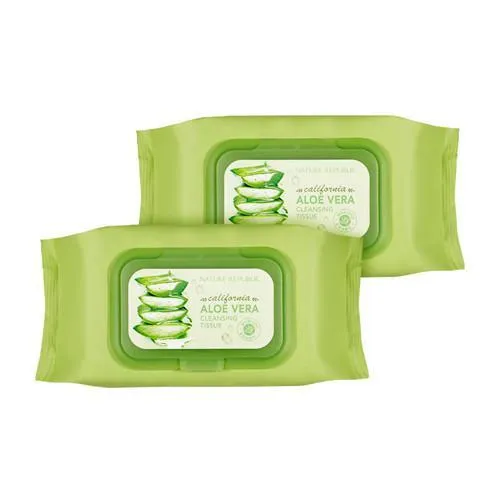 [NATURE REPUBLIC] California Aloe Vera Cleansing Tissue (1 1)