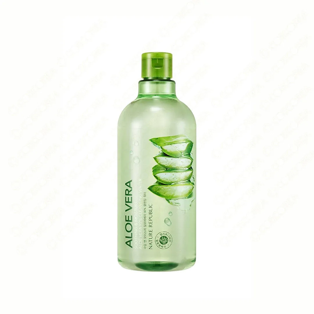 Nature Republic Soothing & Moisture Aloe Vera 92% Cleansing Water 500ml