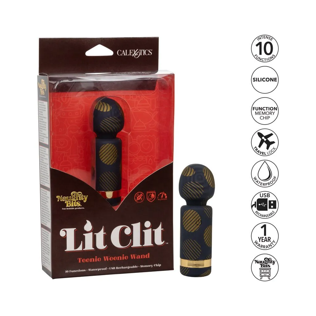 Naughty Bits Lit Clit Teenie Weenie Wand