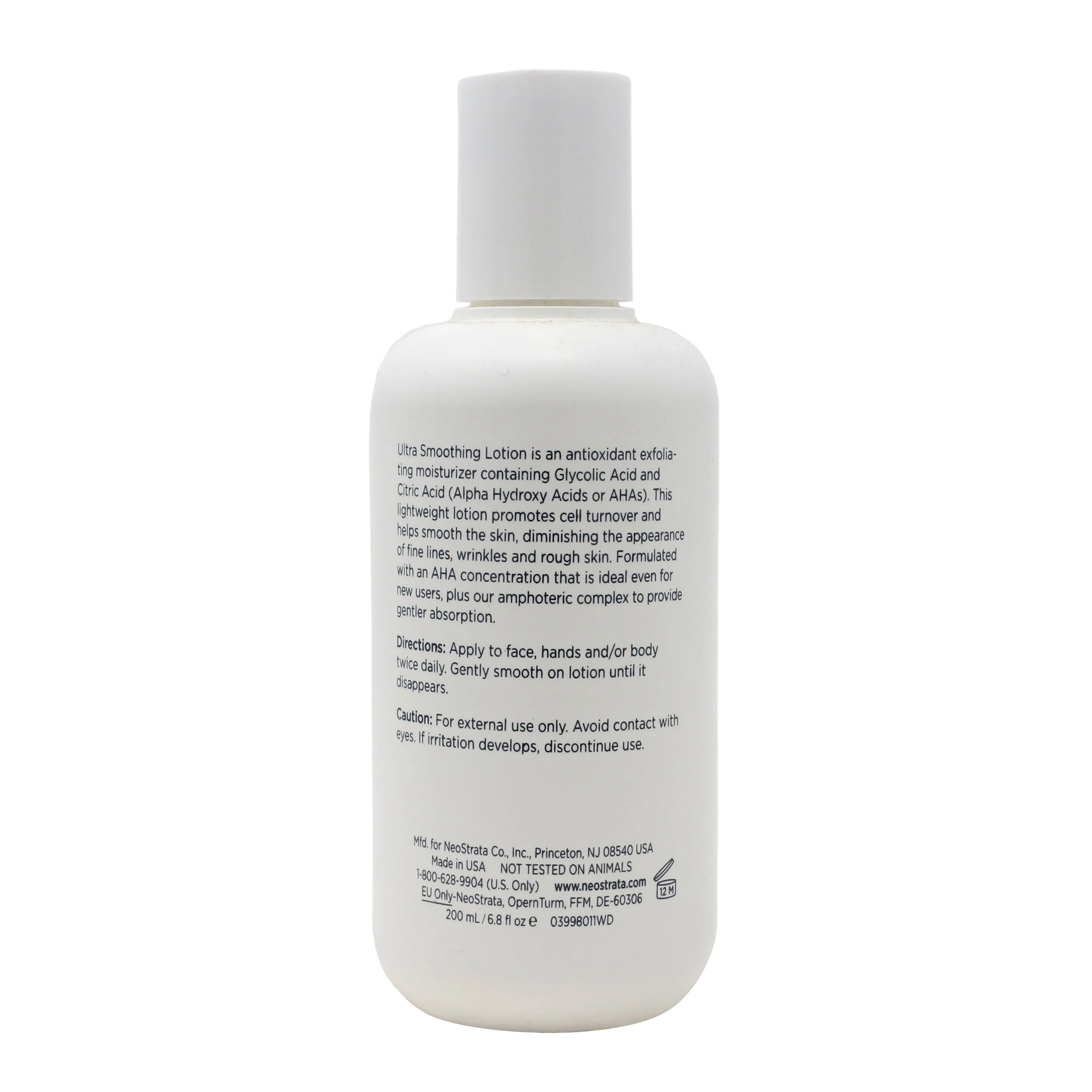 Neostrata Ultra Smoothing 10 Aha Lotion 6.8oz/200ml  New Withoutbox