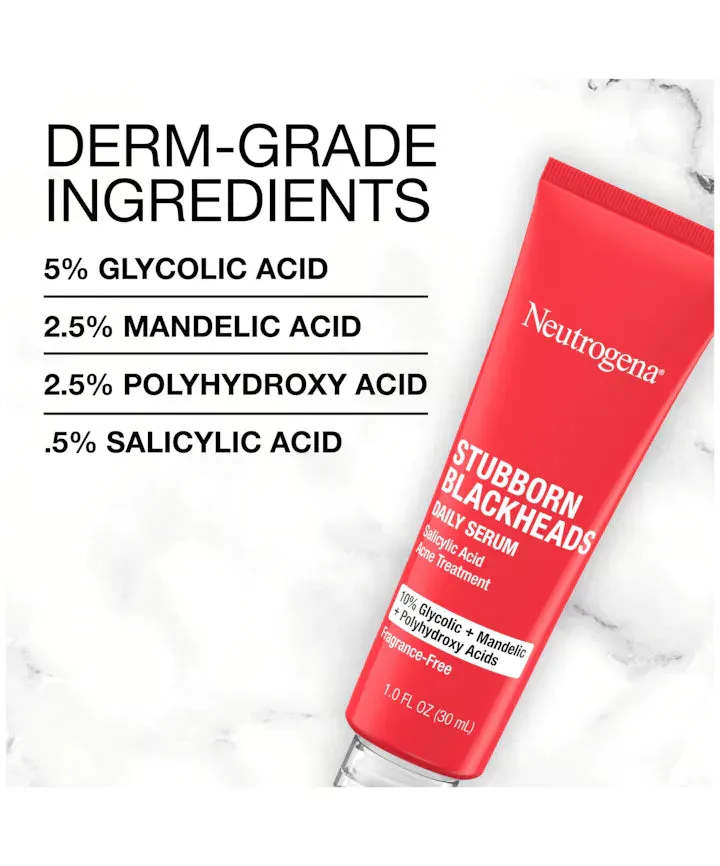 NEUTROGENA Stubborn Blackheads Daily Serum Salicylic Acid Acne Treatment