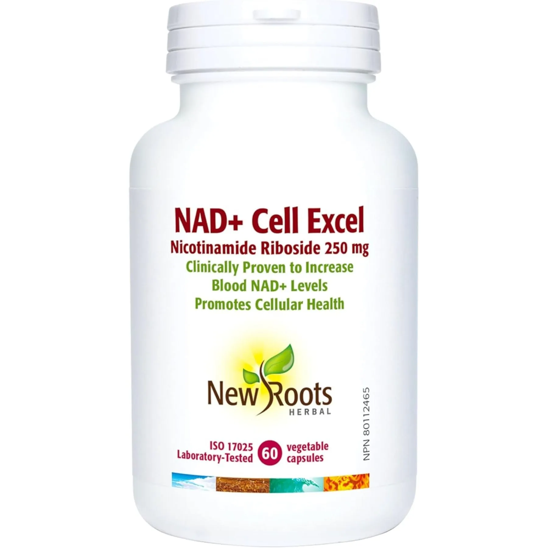 New Roots NAD  Cell Excel 250mg 60s
