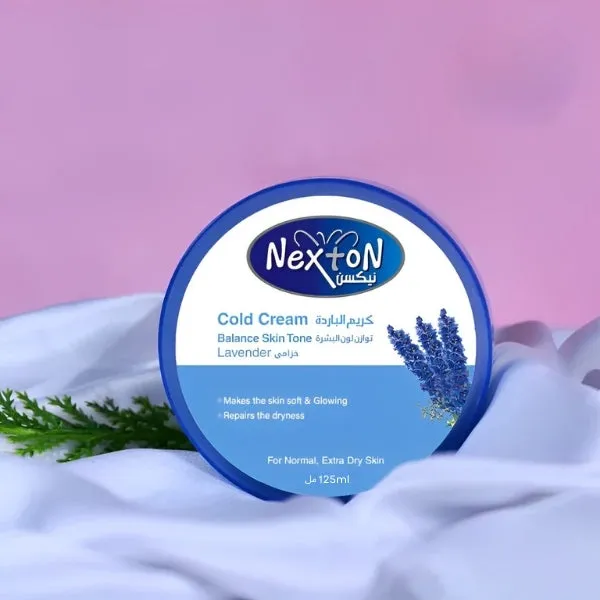 Nexton Cold Cream for Normal and Extra Dry Skin With Lavender Extract 125ml