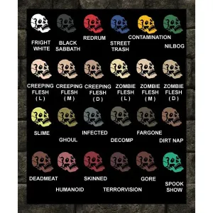NIGHT SHADES Rubber Mask Paint - 8 oz.