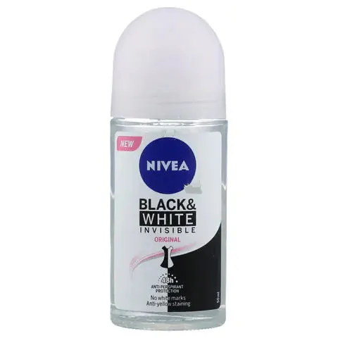 NIVEA ROLL ON BLACK & WHITE 50ML