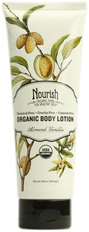 NOURISH - Body Lotion Almond Vanilla - 8 fl. oz. (236 ml)