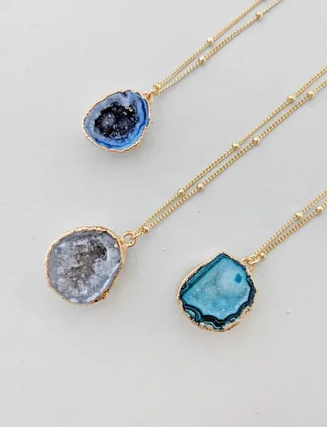 Nuance Geode Cave Jewelry Set