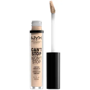 NYX Cant Stop Wont Stop Contour Concealer Light Ivory 04