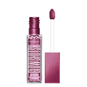 NYX PROFESSIONAL MAKEUP, Ultimate Glow Shots, Liquid Eyeshadow, 12hr wear - PLUM PLAYER