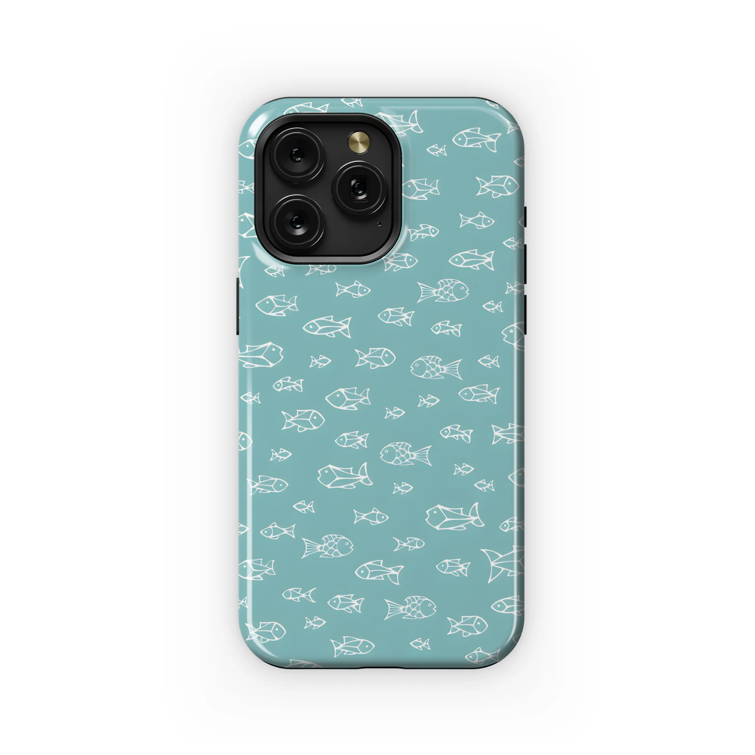of Fish Silhouettes Phone Case iPhone Samsung Cover Pixel 3271