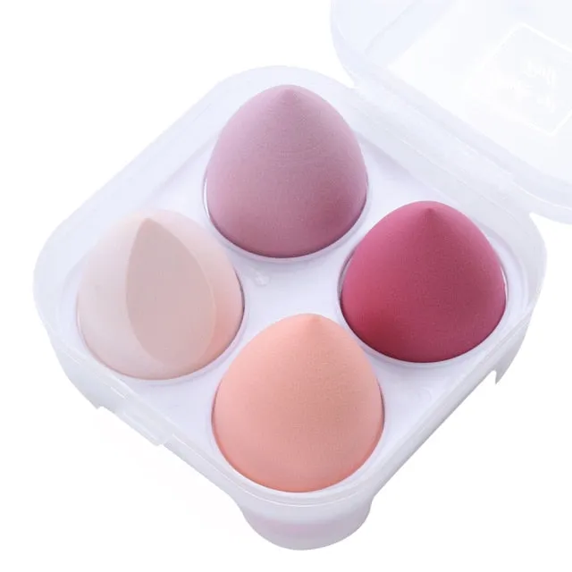 OG PRETTY - Makeup Sponge Dry&Wet Use Cosmetic Puff Sponge maquiagem Foundation Powder Blush Beauty Tools with Storage Box
