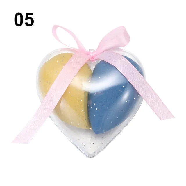 OG PRETTY - Makeup Sponge Dry&Wet Use Cosmetic Puff Sponge maquiagem Foundation Powder Blush Beauty Tools with Storage Box