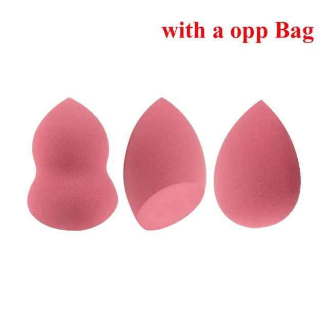 OG PRETTY - Makeup Sponge Dry&Wet Use Cosmetic Puff Sponge maquiagem Foundation Powder Blush Beauty Tools with Storage Box