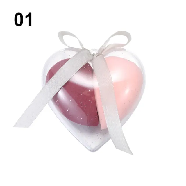 OG PRETTY - Makeup Sponge Dry&Wet Use Cosmetic Puff Sponge maquiagem Foundation Powder Blush Beauty Tools with Storage Box