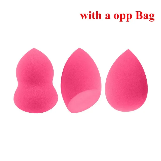 OG PRETTY - Makeup Sponge Dry&Wet Use Cosmetic Puff Sponge maquiagem Foundation Powder Blush Beauty Tools with Storage Box
