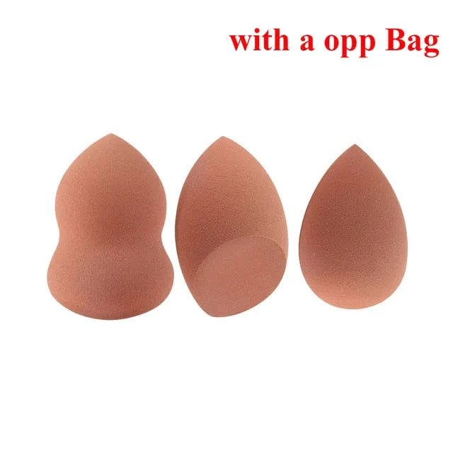 OG PRETTY - Makeup Sponge Dry&Wet Use Cosmetic Puff Sponge maquiagem Foundation Powder Blush Beauty Tools with Storage Box