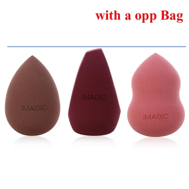 OG PRETTY - Makeup Sponge Dry&Wet Use Cosmetic Puff Sponge maquiagem Foundation Powder Blush Beauty Tools with Storage Box