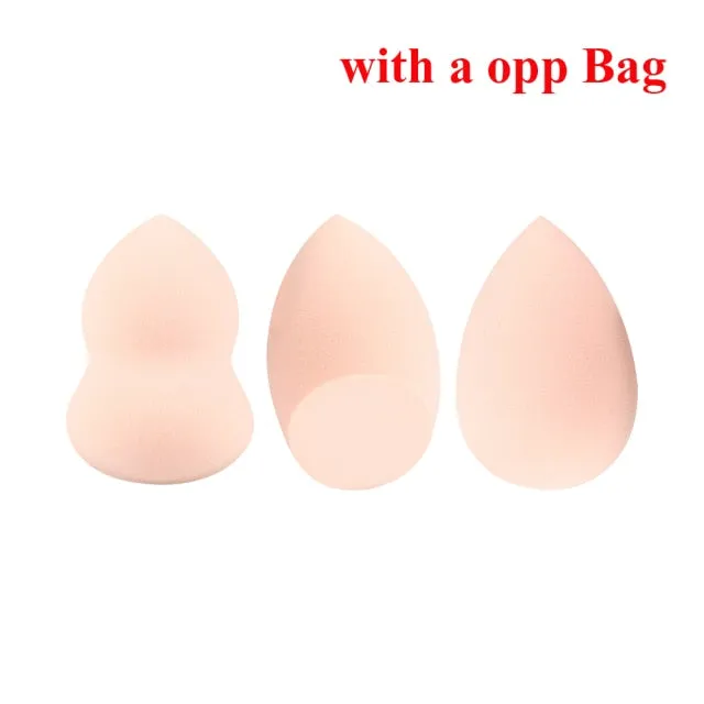 OG PRETTY - Makeup Sponge Dry&Wet Use Cosmetic Puff Sponge maquiagem Foundation Powder Blush Beauty Tools with Storage Box