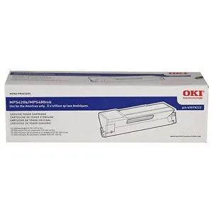 OkiData 43979222 OEM Toner Cartridge For MPS420b Black - 12K