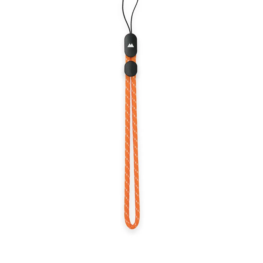 Orange & White Wrist Strap