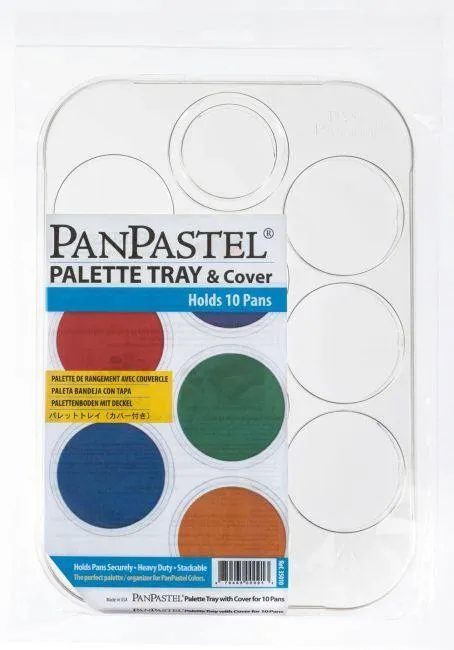 Pan Pastel Palette/Tray with Lid