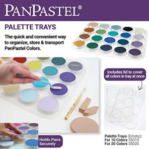 Pan Pastel Palette/Tray with Lid