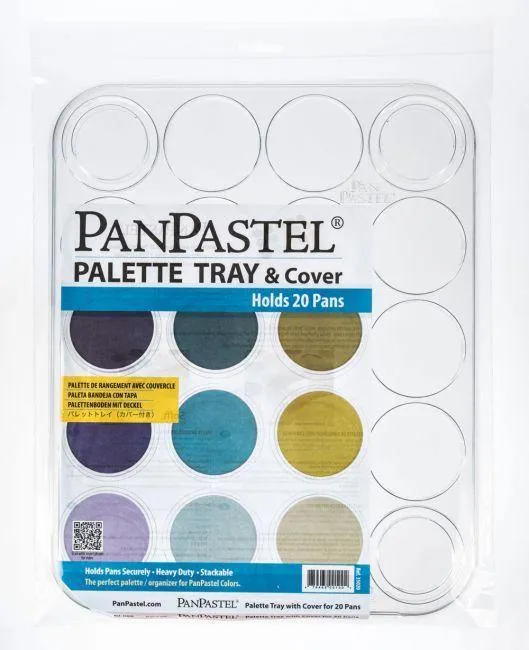 Pan Pastel Palette/Tray with Lid