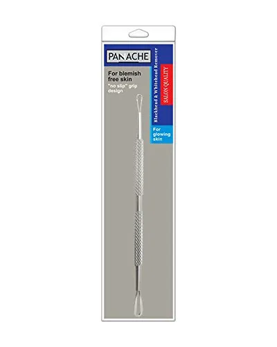 Panache Stainless Steel Blackhead And Head Remover, White