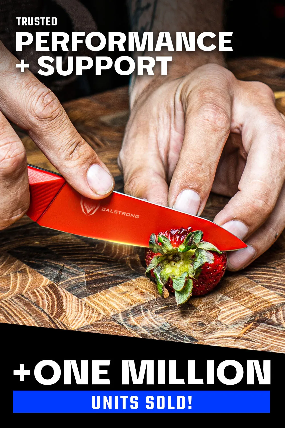 Paring Knife 3.75" | Shadow Black Series |  RED Edition | Dalstrong ©
