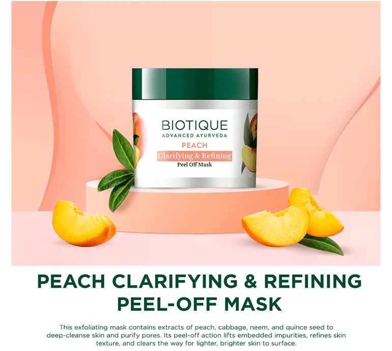 PEACH Clarifying & Refining Peel-Off Mask 50g