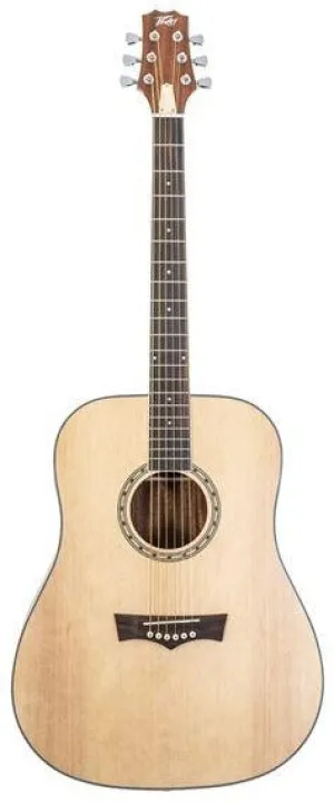 Peavey DELTA-WOODS DW-2 Solid Top Dreadnought Acoustic Guitar