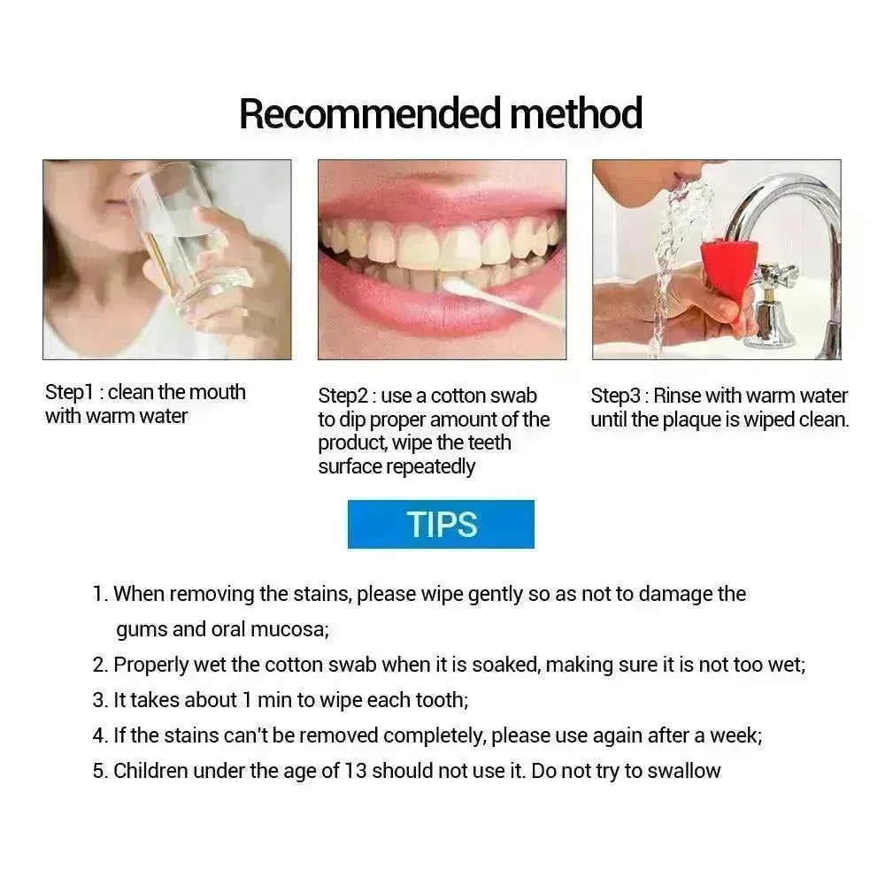 Plaque Cleansing Teeth Whitening Liquid 10ml