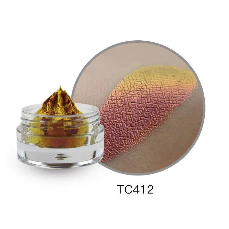 Popular Chameleon Eyeshadow - Long Lasting Metals
Highly Pigmented Diamond Glitter  
Waterproof Color Eye Shadow