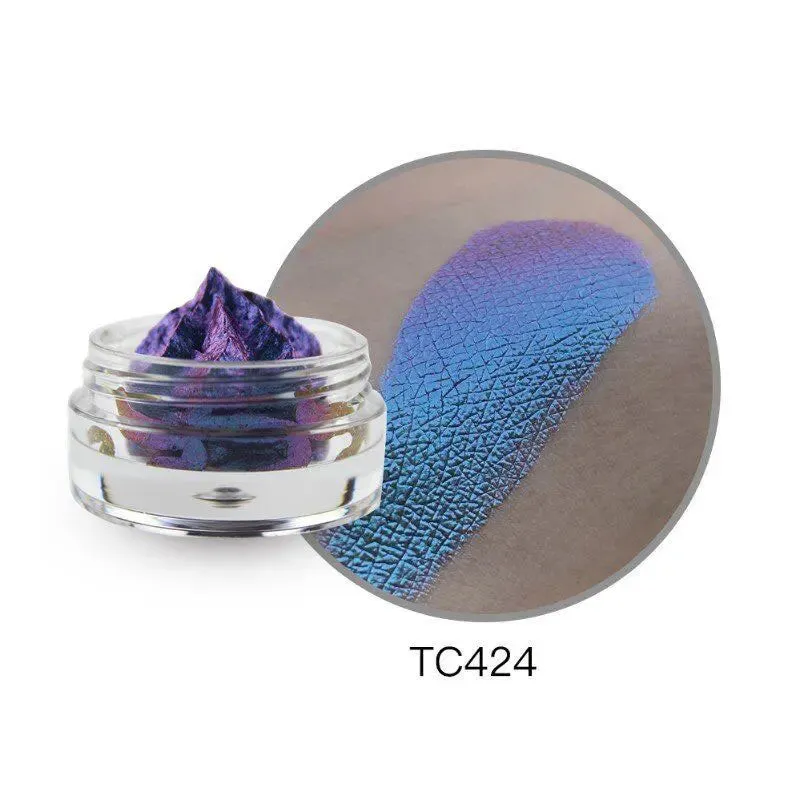 Popular Chameleon Eyeshadow - Long Lasting Metals
Highly Pigmented Diamond Glitter  
Waterproof Color Eye Shadow
