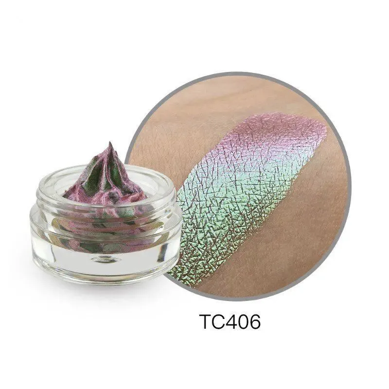 Popular Chameleon Eyeshadow - Long Lasting Metals
Highly Pigmented Diamond Glitter  
Waterproof Color Eye Shadow