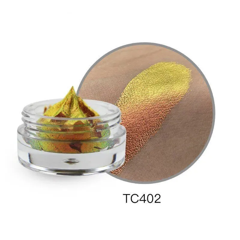 Popular Chameleon Eyeshadow - Long Lasting Metals
Highly Pigmented Diamond Glitter  
Waterproof Color Eye Shadow