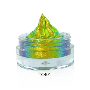 Popular Chameleon Eyeshadow - Long Lasting Metals
Highly Pigmented Diamond Glitter  
Waterproof Color Eye Shadow