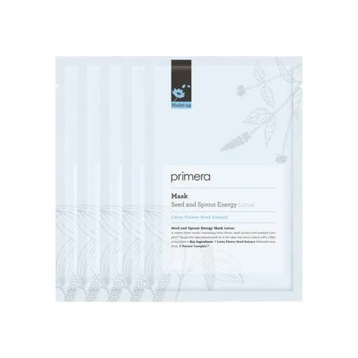 primera Seed and Sprout Energy Mask Lotus 20ml X 5