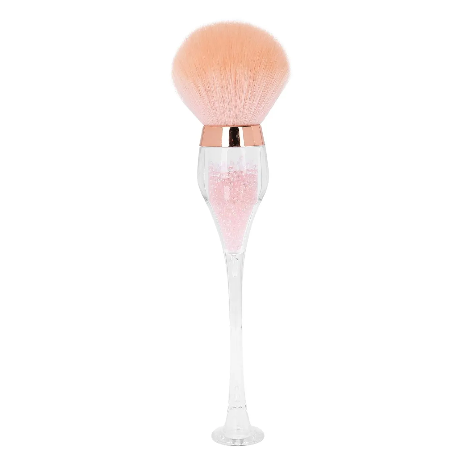 Professional Nail Art Dust Removal Brush Portable Blusher Loose Powder Brush Manicure Tool