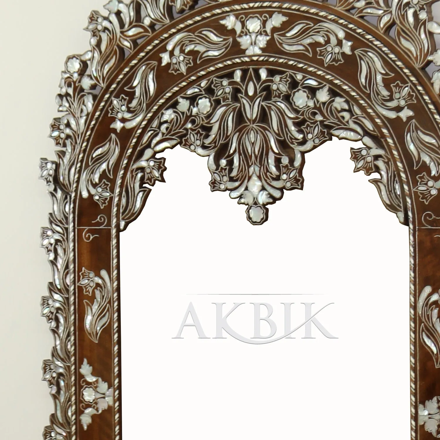 Radiant Sands Mother of Pearl Syrian Mirror