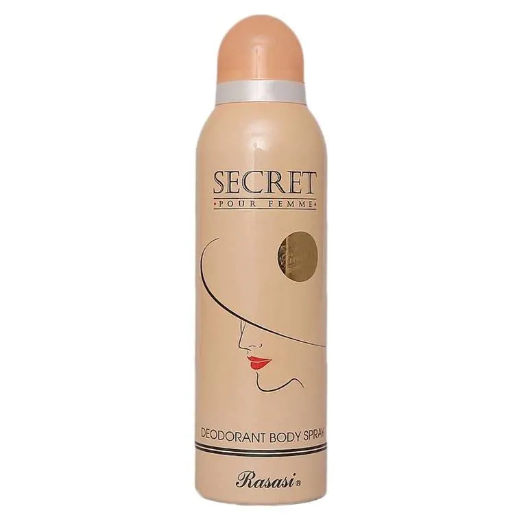 RASASI BODY SPRAY SECRET 200ML