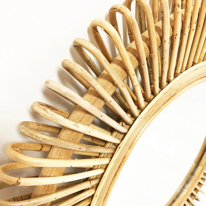 Rattan Mirror 27D
